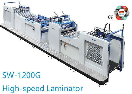 Китай Серая высокоскоростная машина ламинатора, машина для производства бумажных ламинатов пре- штабелеукладчика крупноразмерная поставщик