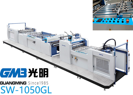 Китай Легкая машина 60 - 130℃ работая СВ - 1050ГЛ слоения бумаги деятельности поставщик